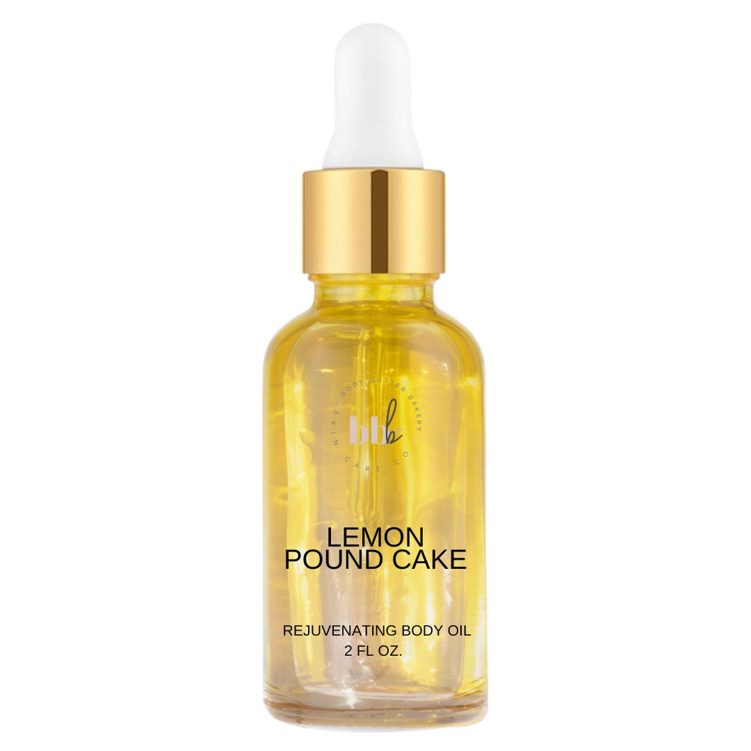 lemon cake hydrating body oil – kreme body