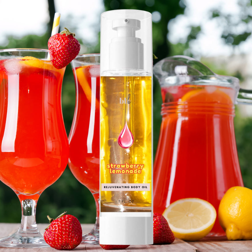 Rejuvenating Body Oil - Strawberry Lemonade