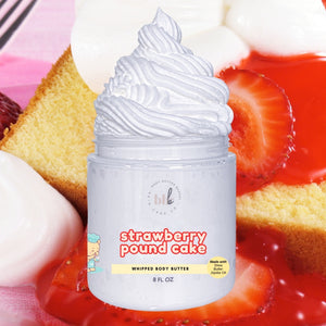 Whipped Body Butter - Strawberry Pound Cake