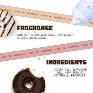OUTLET - Rejuvenating Body Oil - Glazed Donut