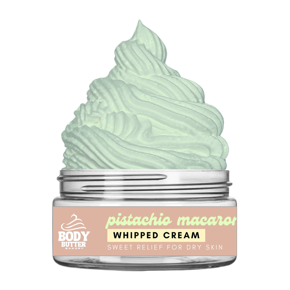Whipped Cream - Pistachio Macaron