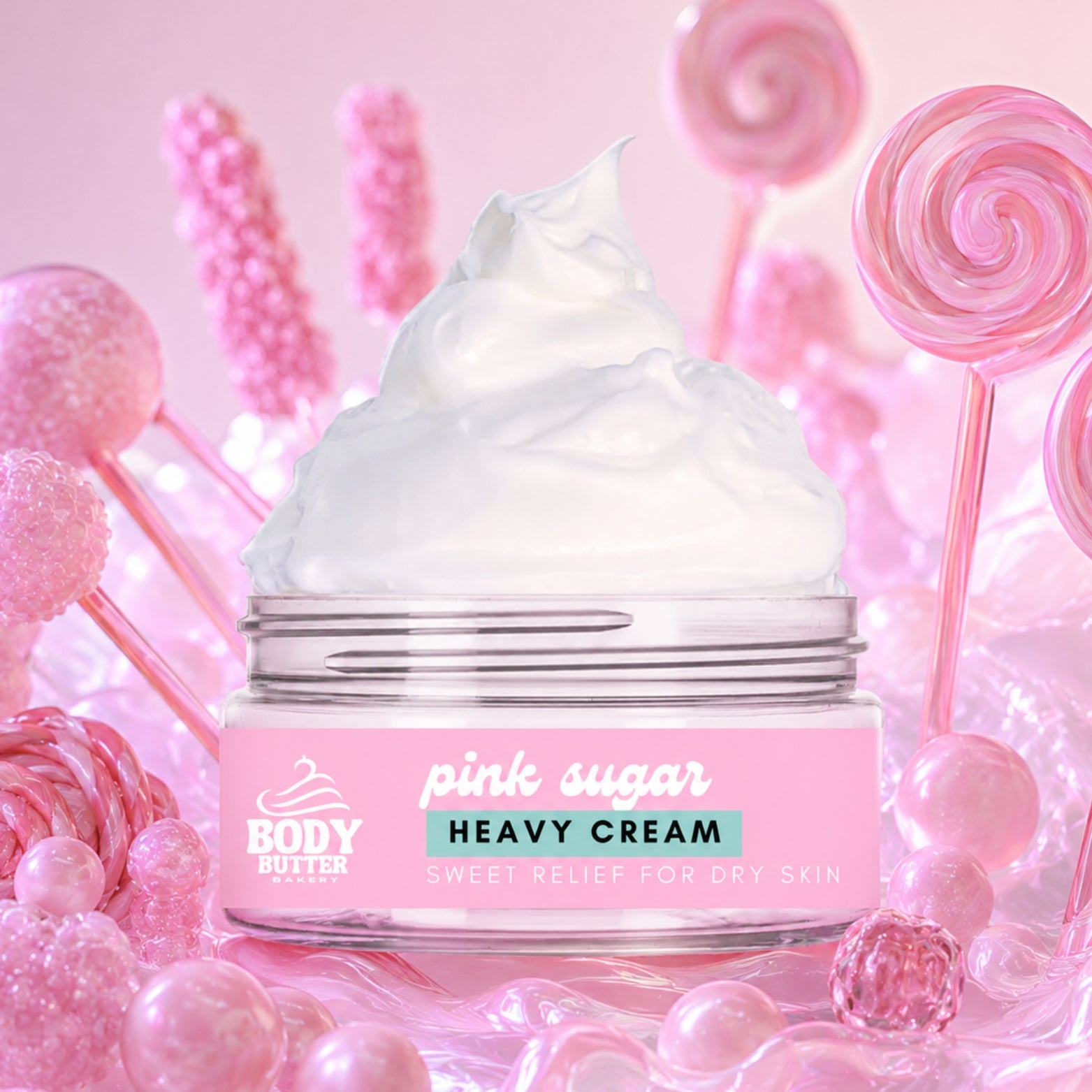 Heavy Cream - Pink Sugar | Body Butter Bakery